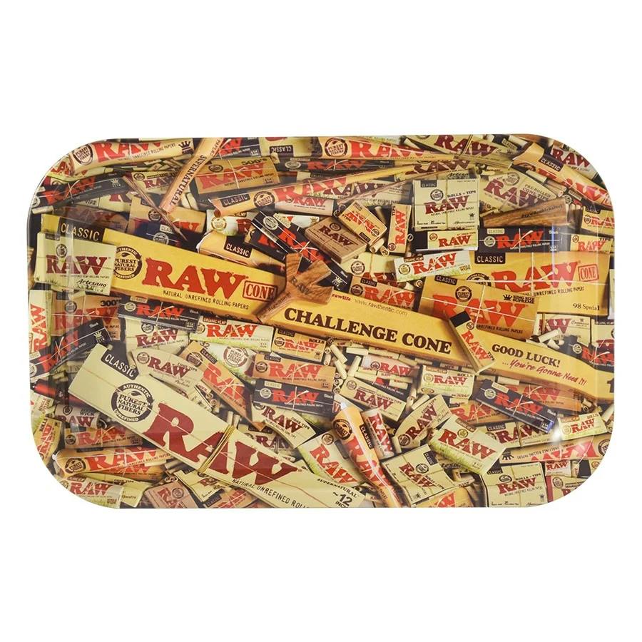 RAW | Mixed Pack Design Rolling Tray | Small