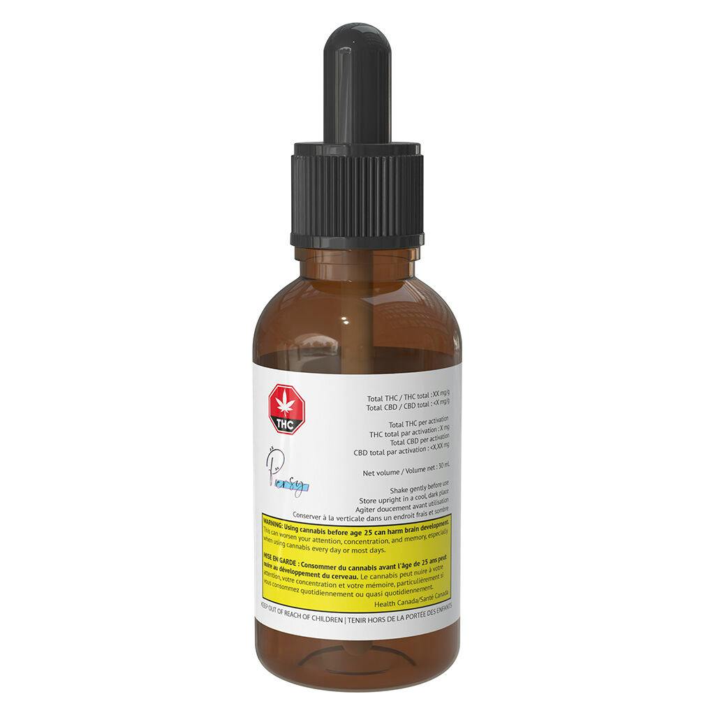 PERSY | Strain Specific Full Spectrum Live Rosin Tincture | Hybrid | 30ml