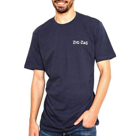 Zig-Zag | T-Shirt - Navy Holographic | Medium