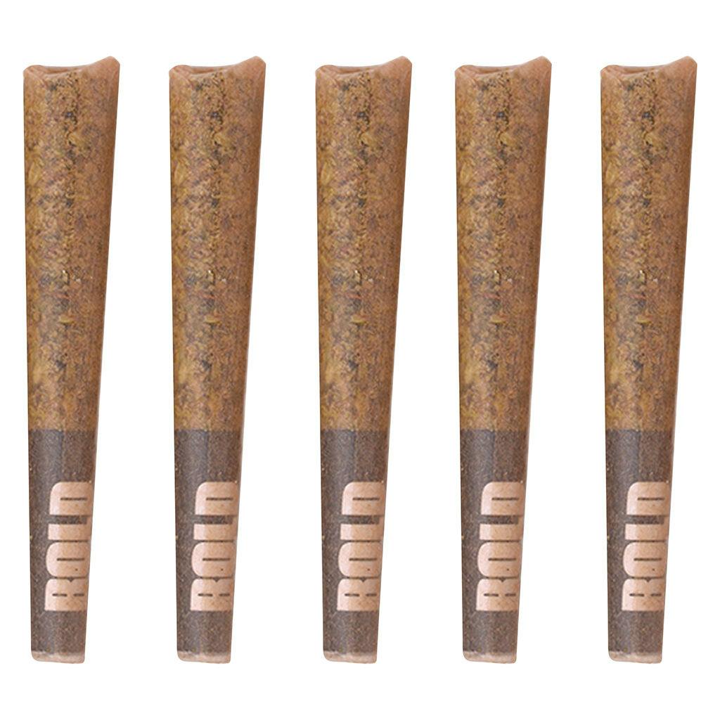 BOLD GLAZED | Sweet Peaches Diamond Infused Pre-Rolls | Sativa | 5x0.4g