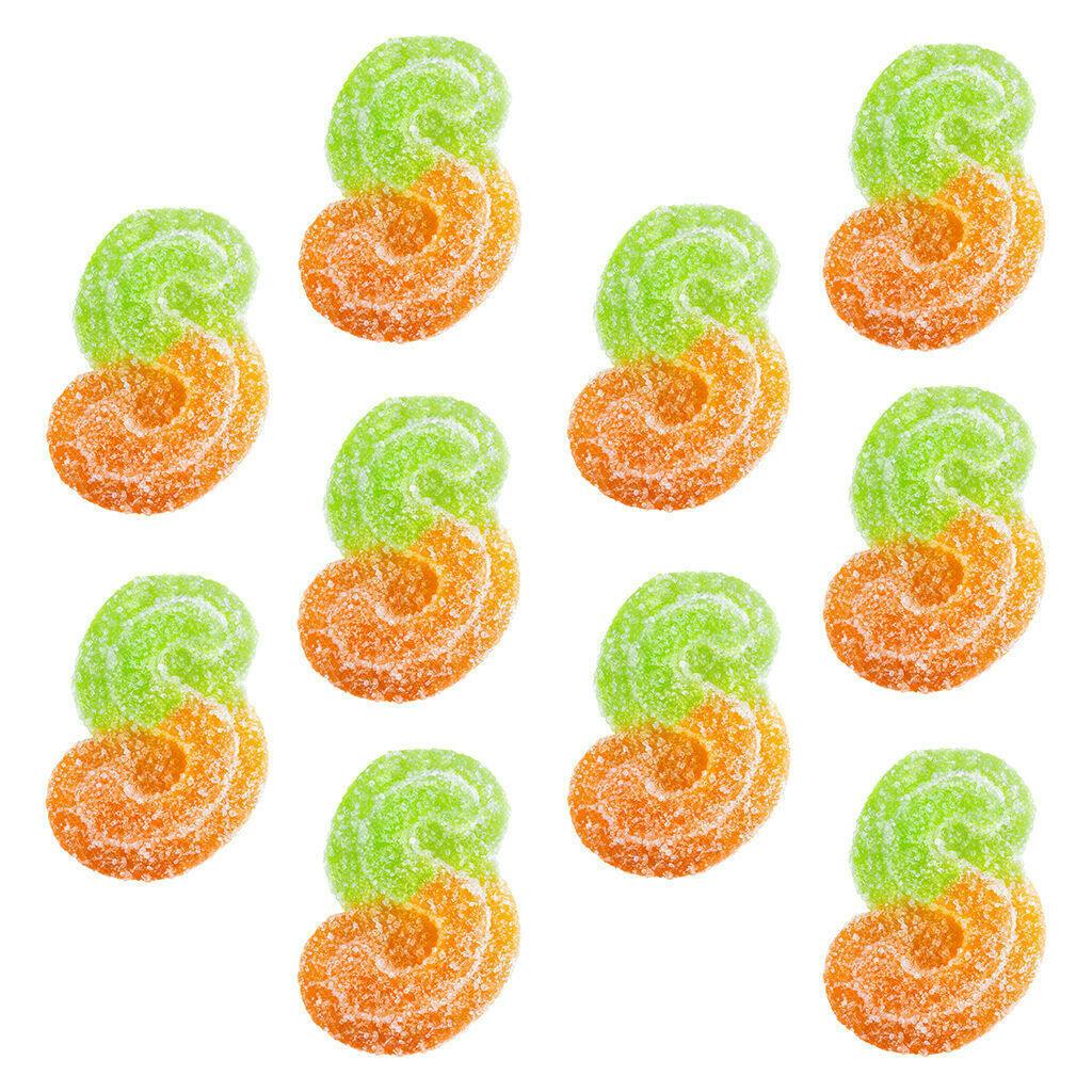 SPINACH | Caramel Green Apple Fully Blasted Gummies | Sativa | 10x10mg