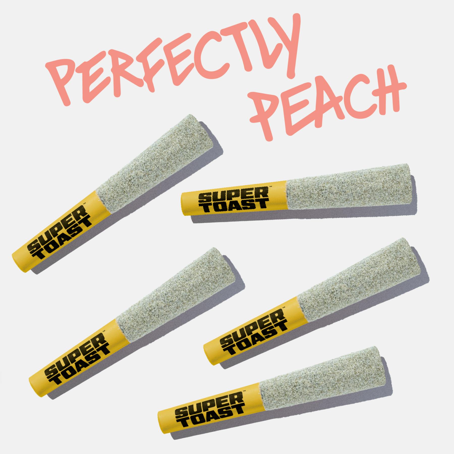 SUPER TOAST | Perfectly Peach Liquid Demons Infused Pre-Roll | Sativa | 5x0.5g