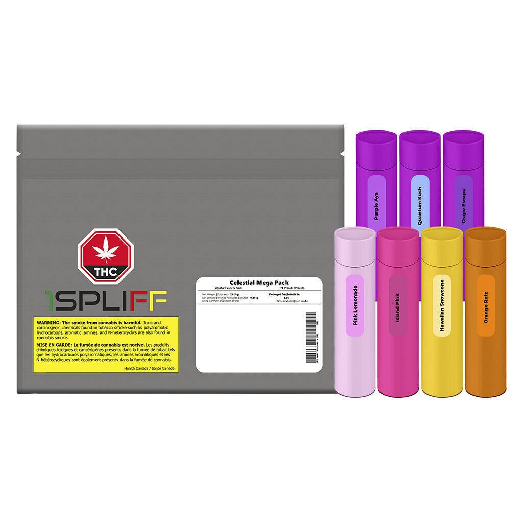 1SPLIFF | Celestial Mega Pack Pre-Roll | Hybrid | 70 x .35g