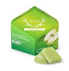 Wyld - Sour Apple Gummy 100mg. - Sativa