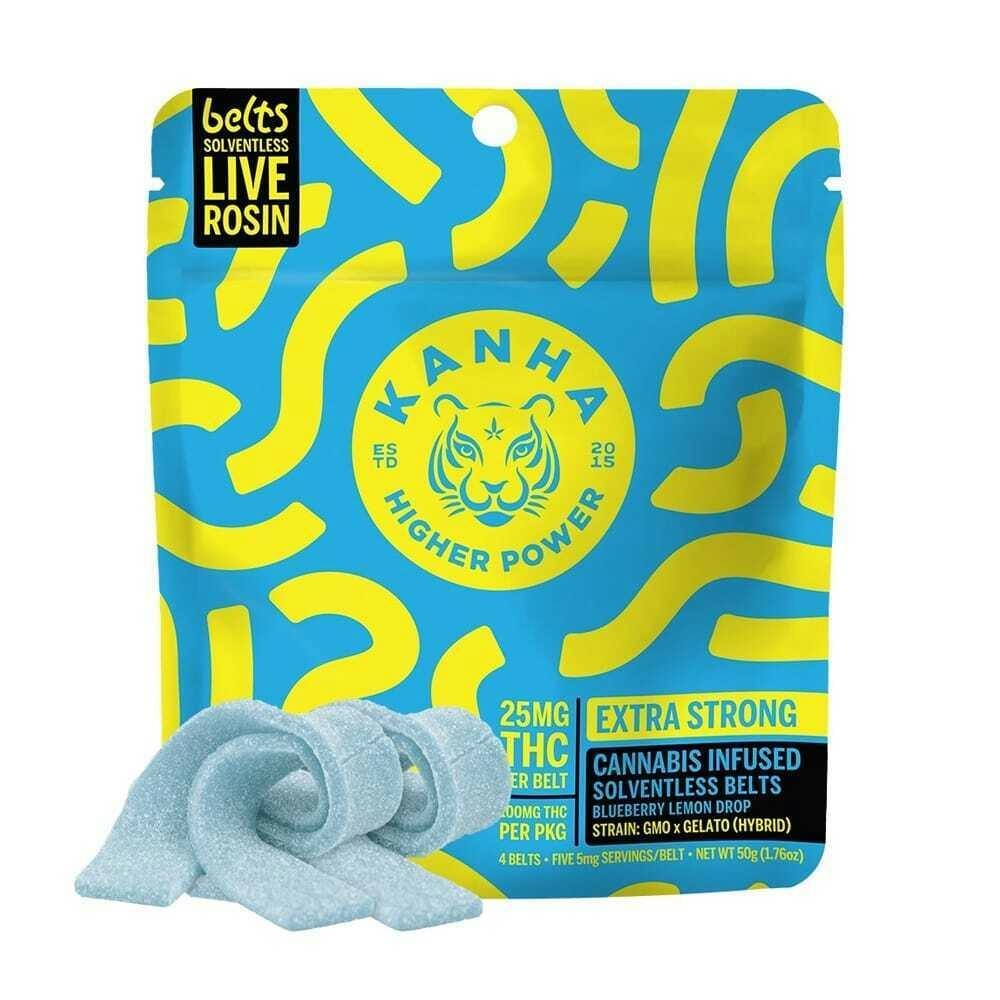 Kanha Treats: Blueberry Lemon Drop Nano Belt . - Belts Higher Power