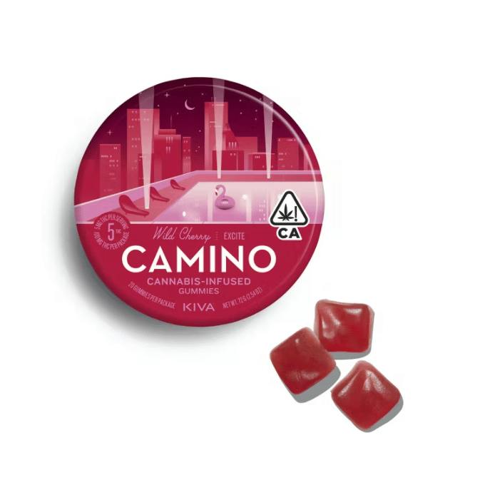 Camino | Wild Cherry Gummies | THC:CBC:CBG 5:5:5 | 100mg | 20ct | 5mg/ea by Camino