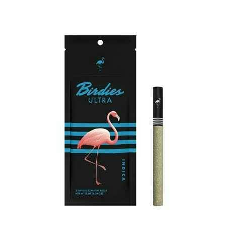 Birdies - Ultra Hybrid THCa Infused 3 Pack Prerolls 2.55g. - 3 Pack THCa Infused