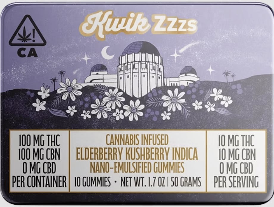 Manzanita Naturals: Kwik Zzz S Elderberry X Kushberry 100