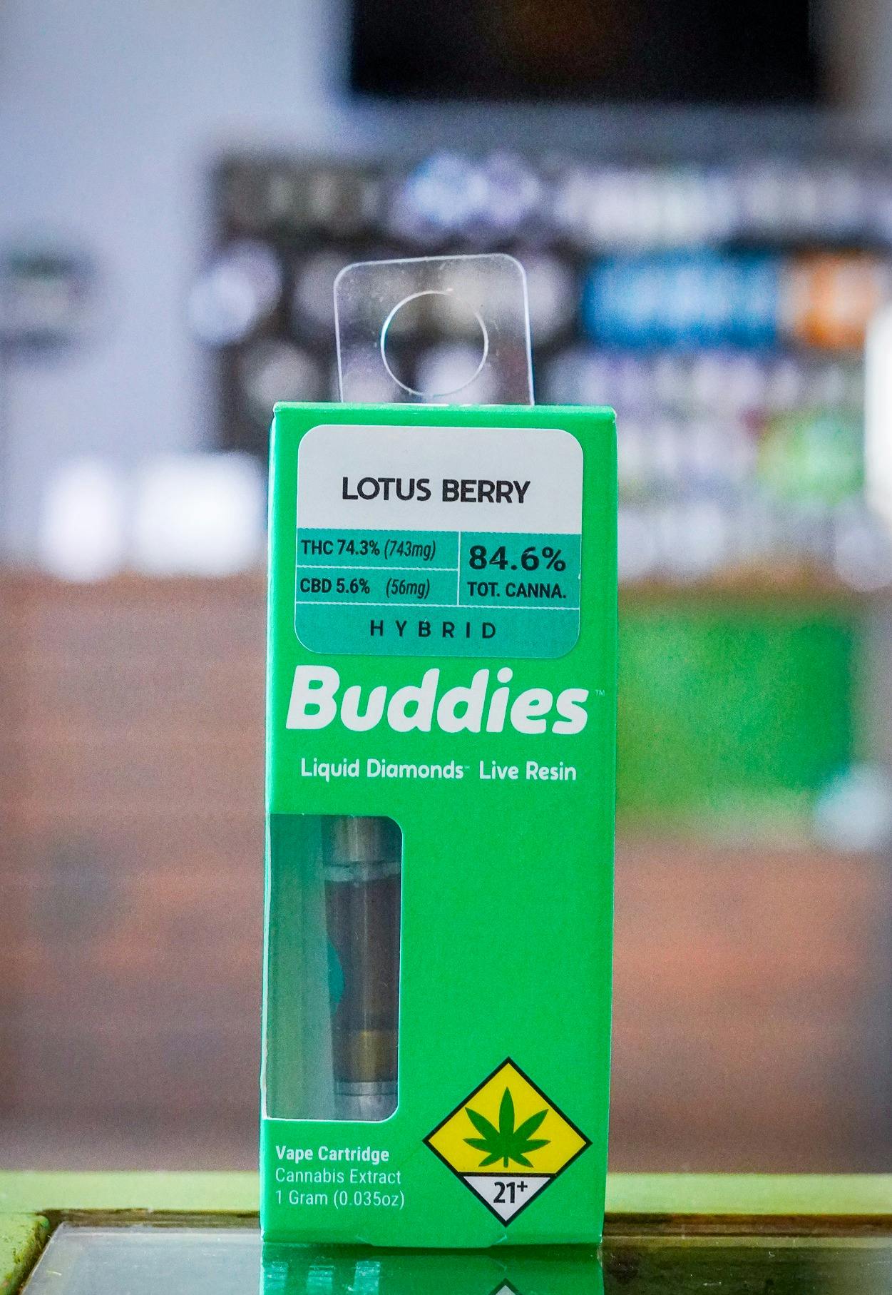 Buddies - Lotus Berry 1g Live Resin