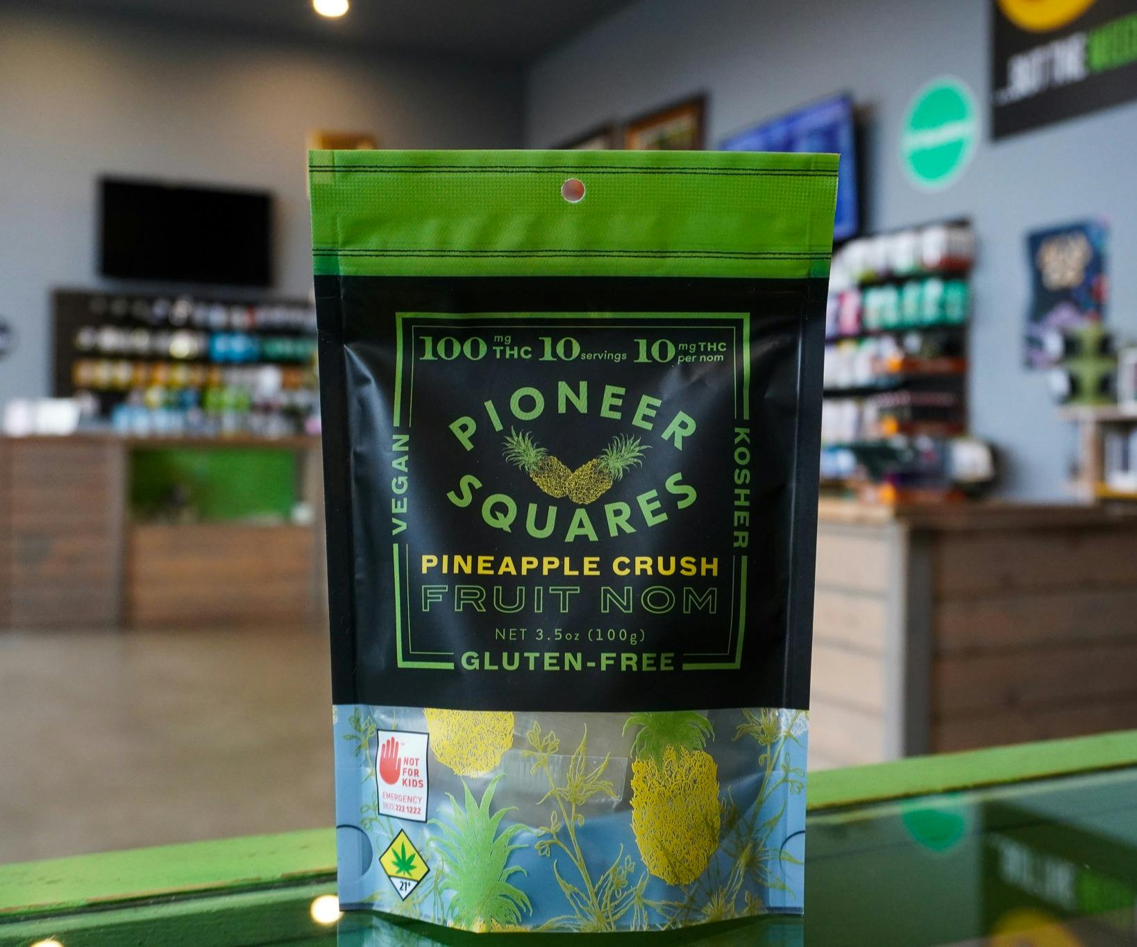Pioneer Squares - Pineapple Crush 10pk