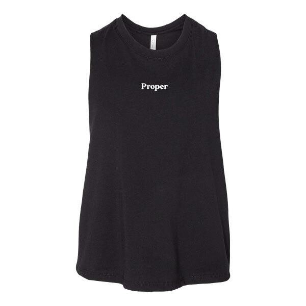 Proper Tank Top - Black