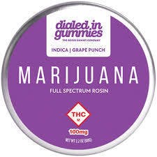Grape Punch Rosin Gummies