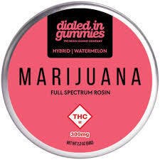 Watermelon High Dose Rosin Gummies