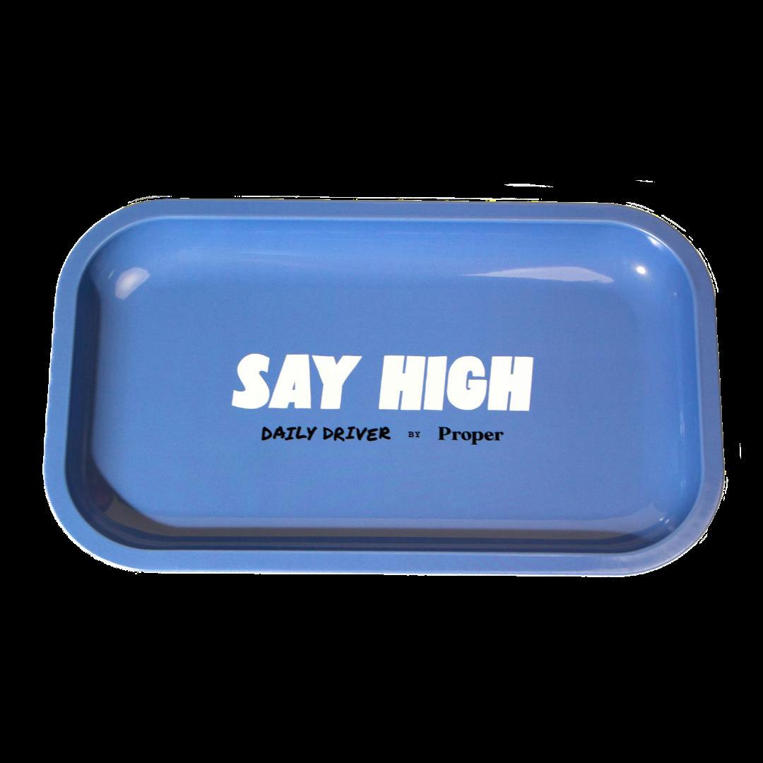 Daily Driver "Say High" Rolling Tray