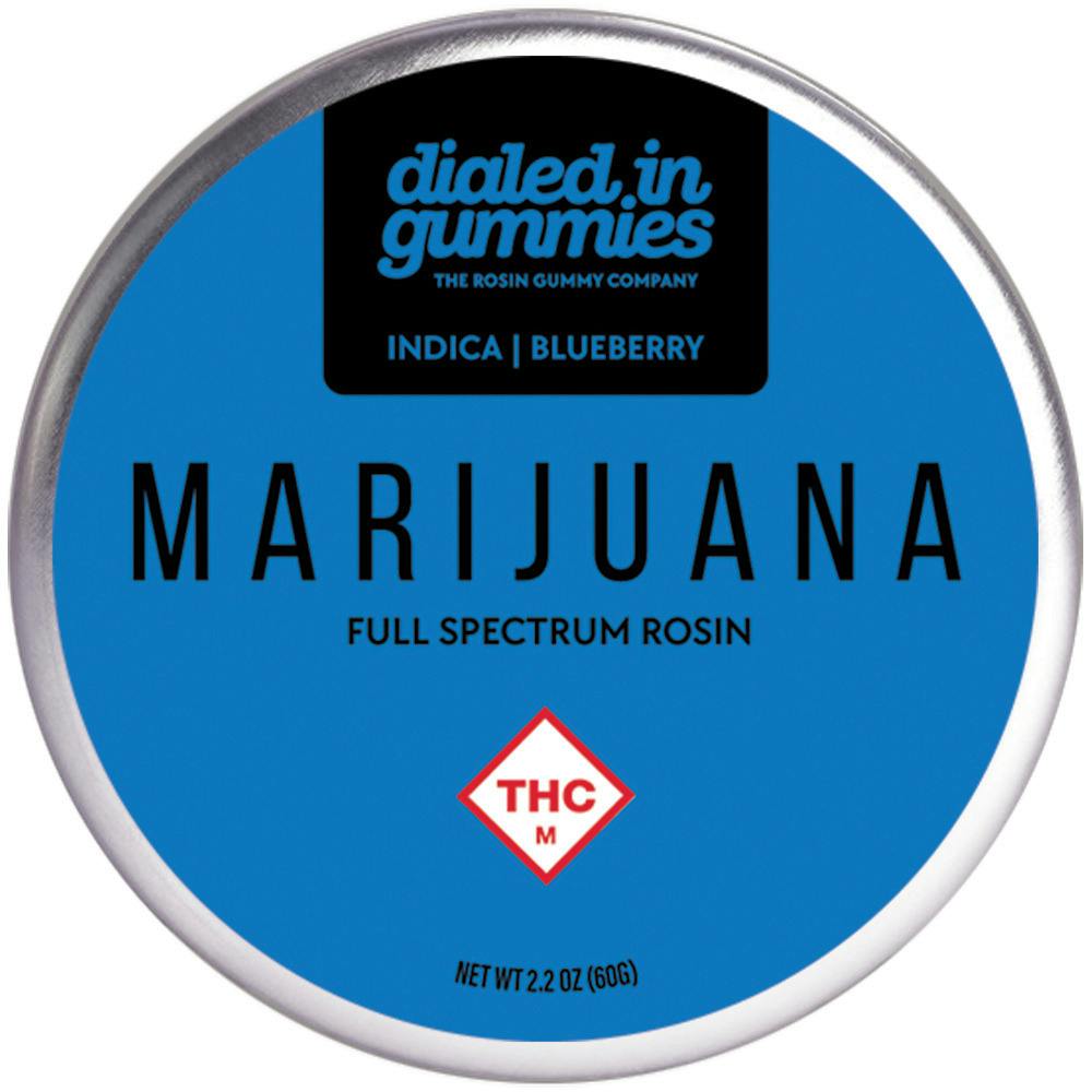 Blueberry Rosin Gummies