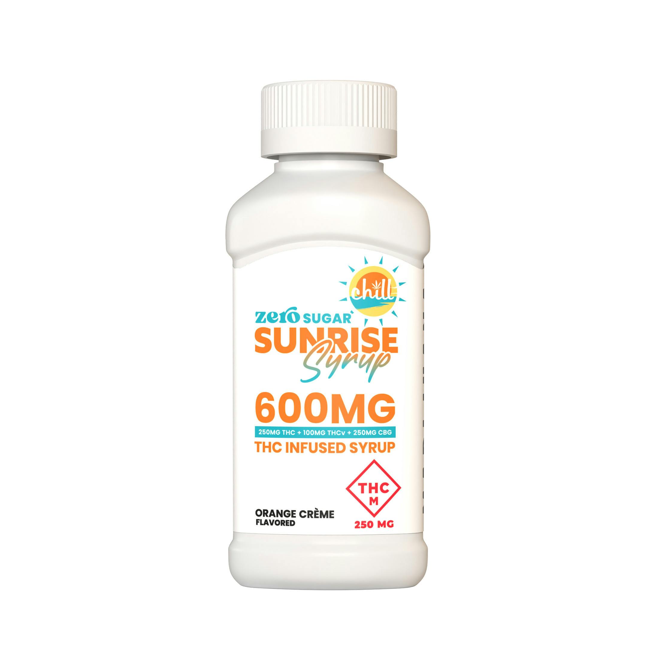 Zero Sugar Orange Creme 2.5:2.5:1 Sunrise Infused Syrup