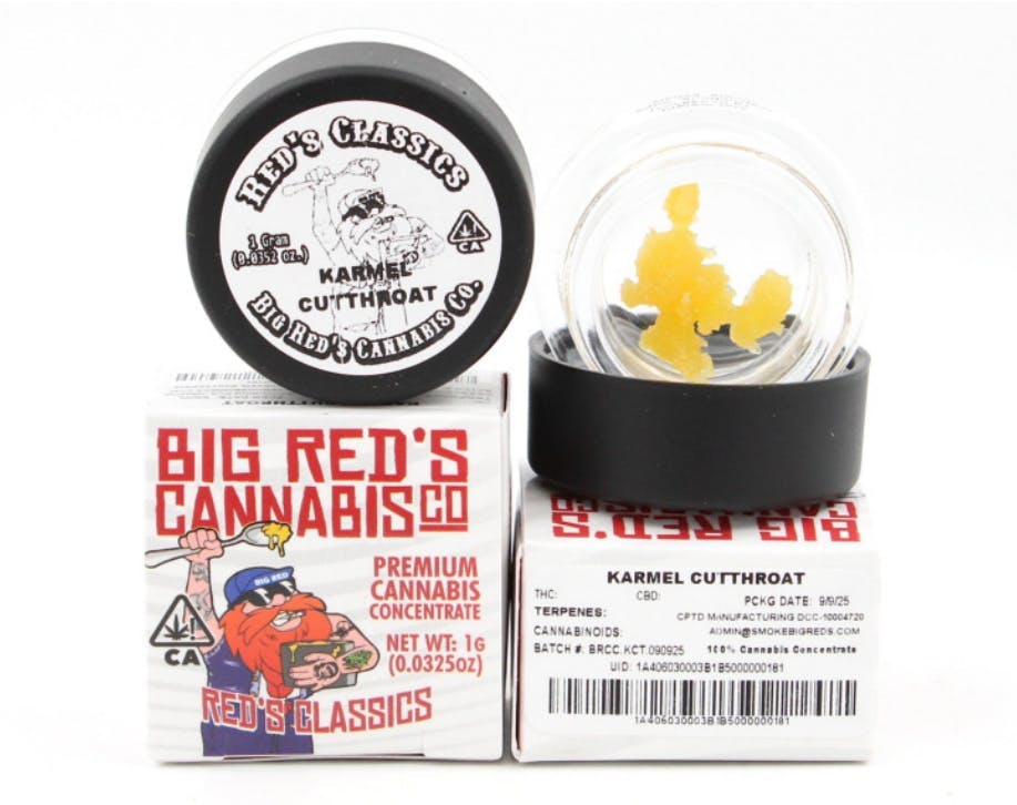 BIG RED - BIG RED - Karmel Cutthroat (I/H) - 1g Sugar - Gram