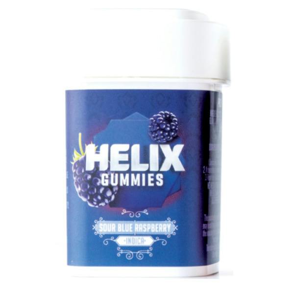 Sour Blue Raspberry Indica Gummies 10pk