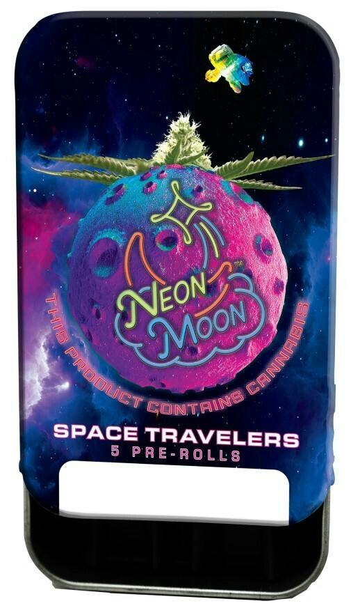 Old School Lemons 2.5g 5pk Preroll Neon Moon