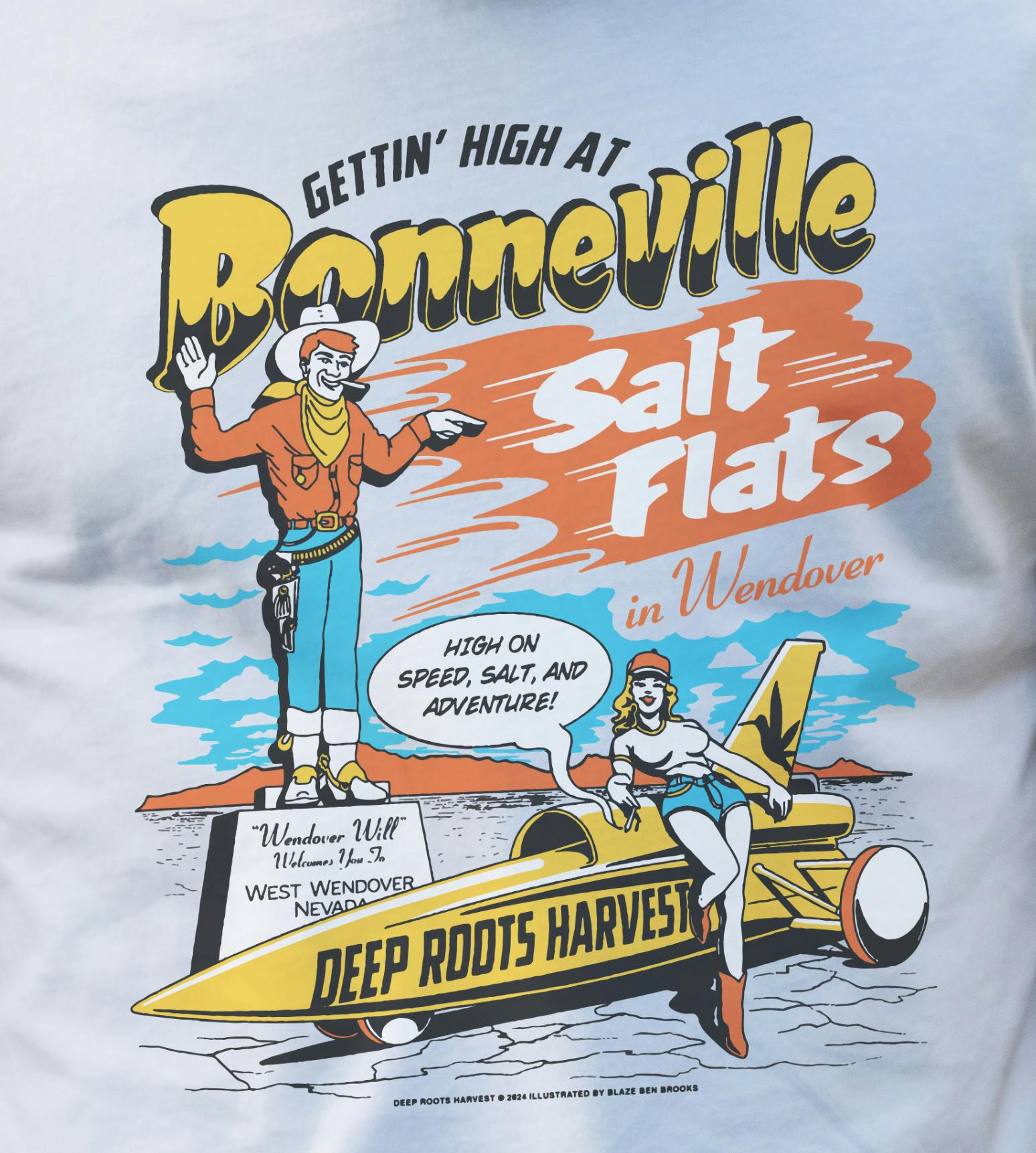 Bonneville S/S White Tee - Large