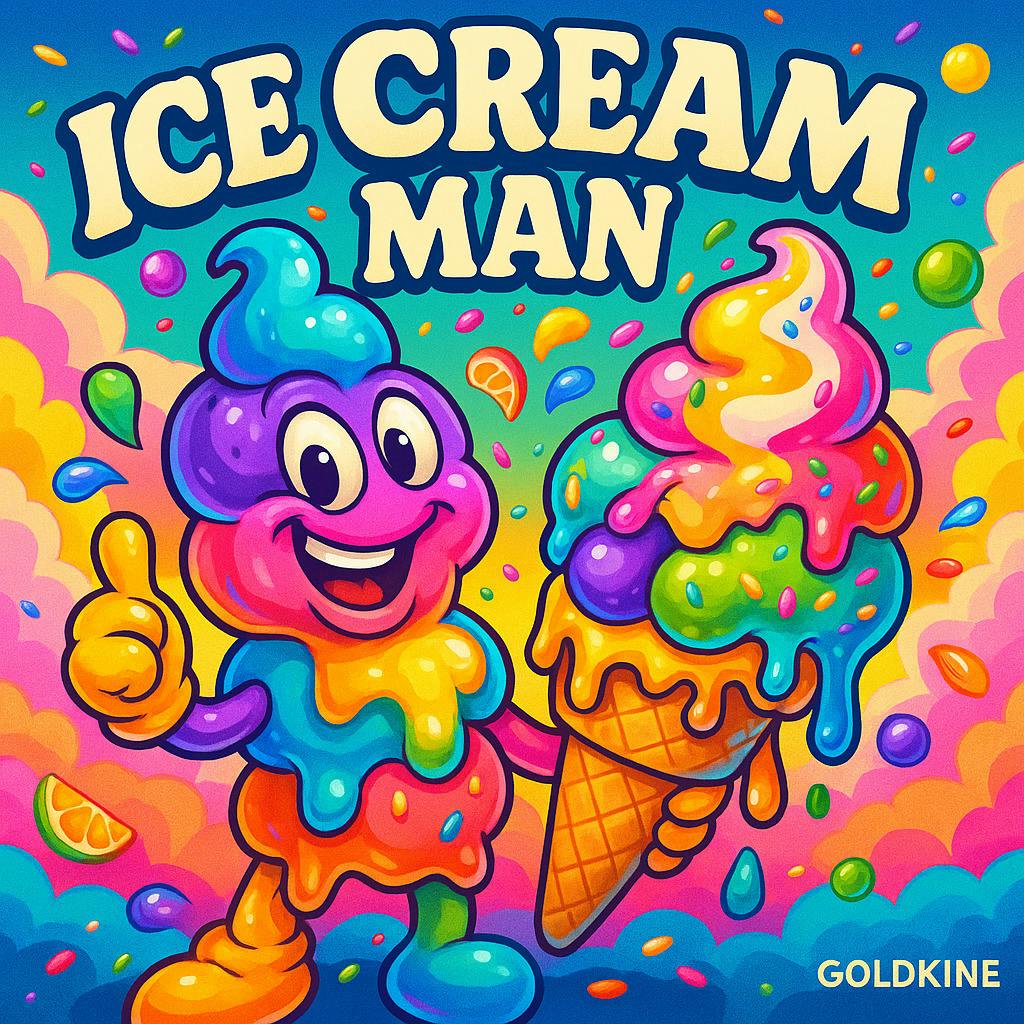 Goldkine Flower "Bigs" | Ice Cream Man by Goldkine