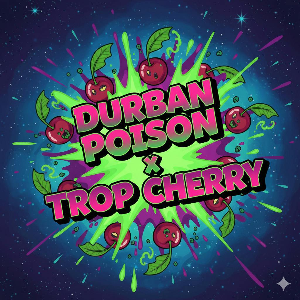 Durban Poison x Trop Cherry | Big Buds | 28g cannabis product