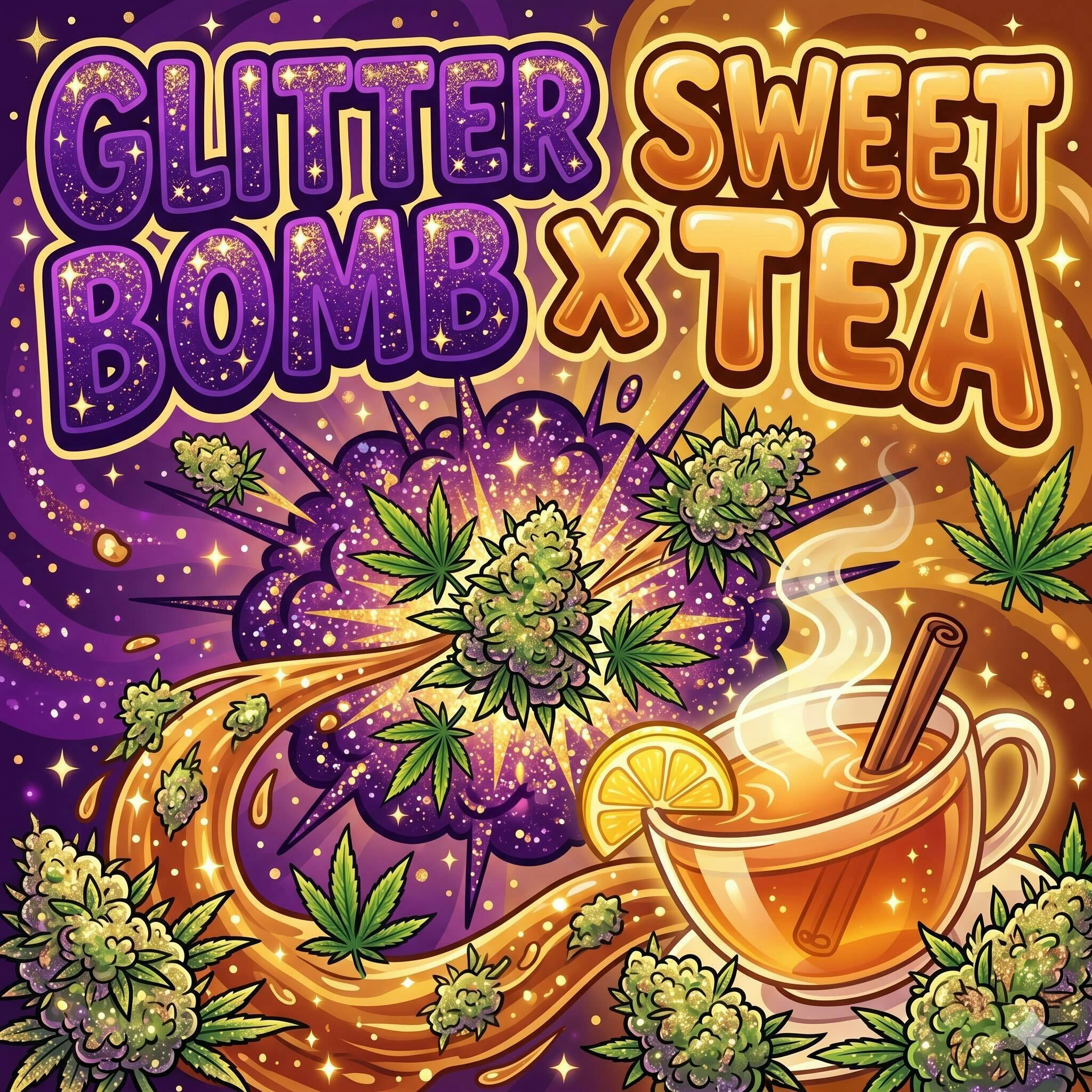 Intrinsic - Glitter Bomb x Sweet Tea - Buds cannabis product