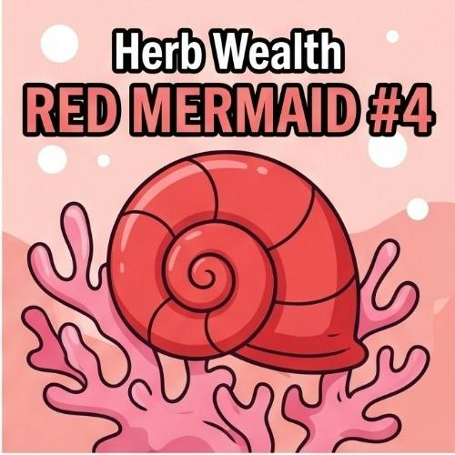 Herb Wealth - Red Mermaid #4 - Buds