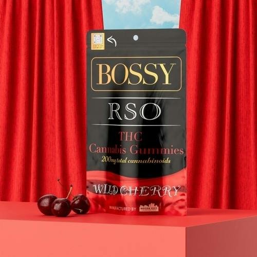 Bossy - Wild Cherry RSO 200mg Gummies