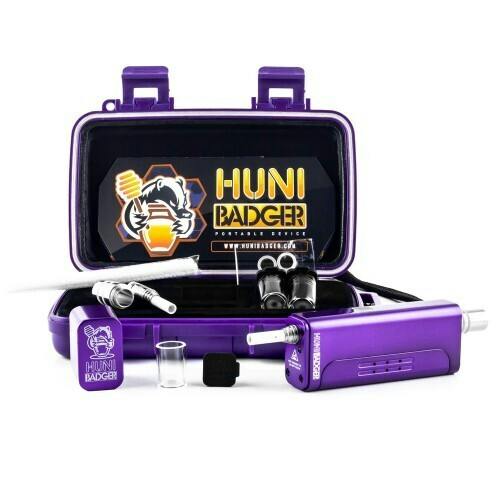 Huni Badger - Candy Purple Vaporizer Kit