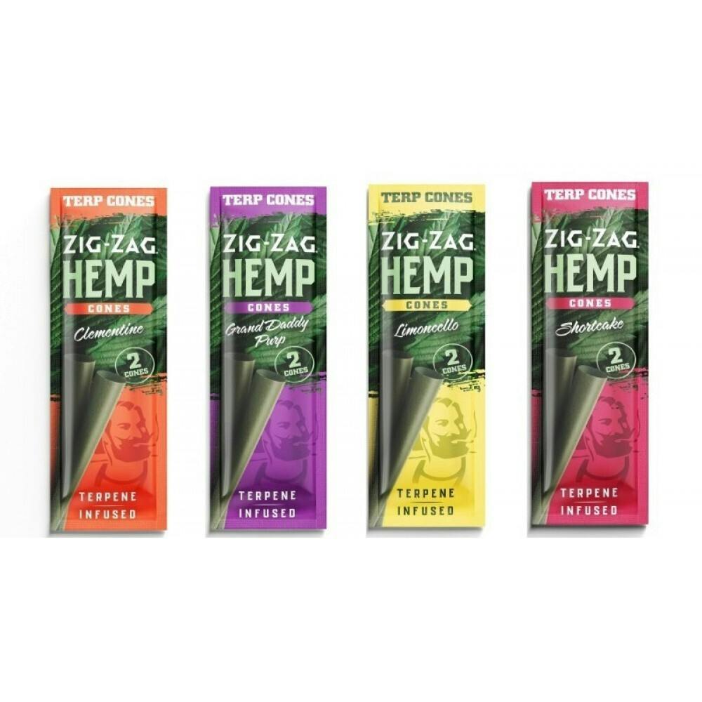 Zig Zag Terpene Infused Hemp Cones - Limoncello