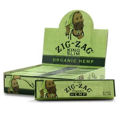 Zig Zag - Organic Hemp Rolling Papers - King Slim