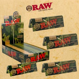Raw - Classic Como 1 1/4" Rolling Papers (Limited Edition)