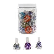 14mm Male Mix Color Glass Bowl Jar
