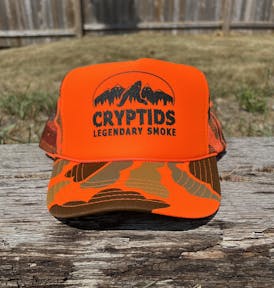 Trucker Hat - Orange Camo