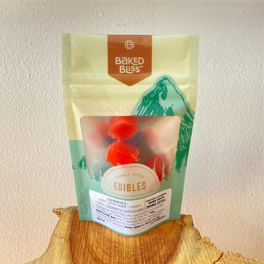 Baked Bliss 500mg Gummies - Sativa