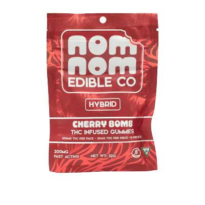 NOM NOM | 200MG LIVE RESIN GUMMIES | CHERRY BOMB