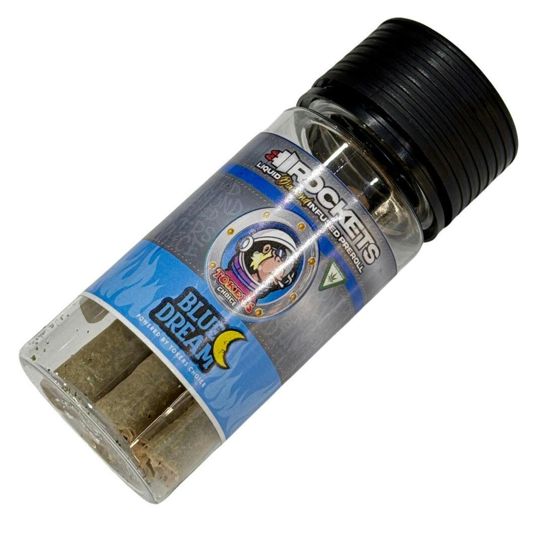TOKER'S CHOICE | 1G INFUSED ROCKET 5PK | BLUE DREAM
