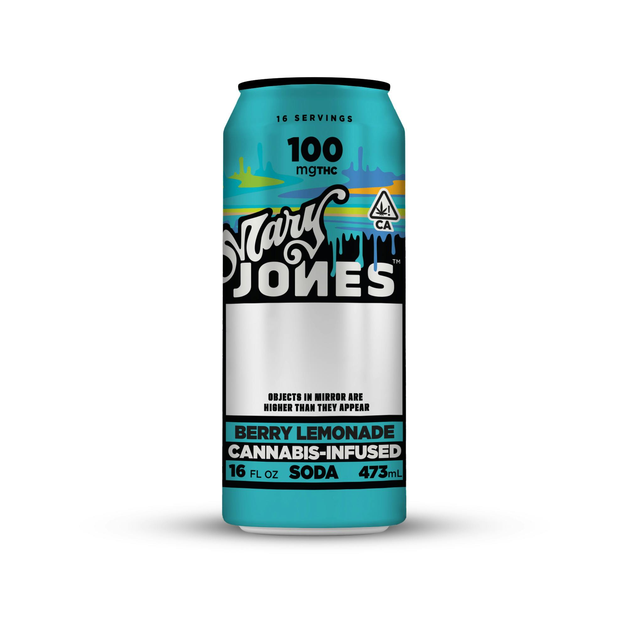 MARY JONES | 100MG SODA | BERRY LEMONADE