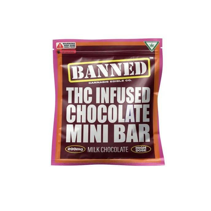 BANNED | 200MG CHOCOLATE MINI BAR | S'MORES