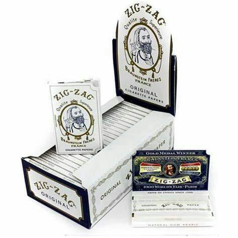 Zig Zag | Rolling Papers | Original White (Single Wide)