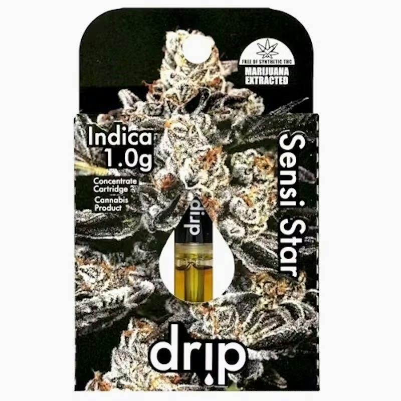 DRIP | 1G CART | SENSI STAR (INDICA) cannabis product