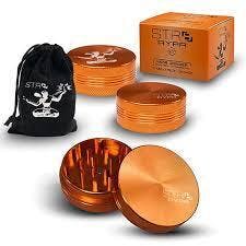 STR8 | 55MM GRINDER 2PC | ORANGE