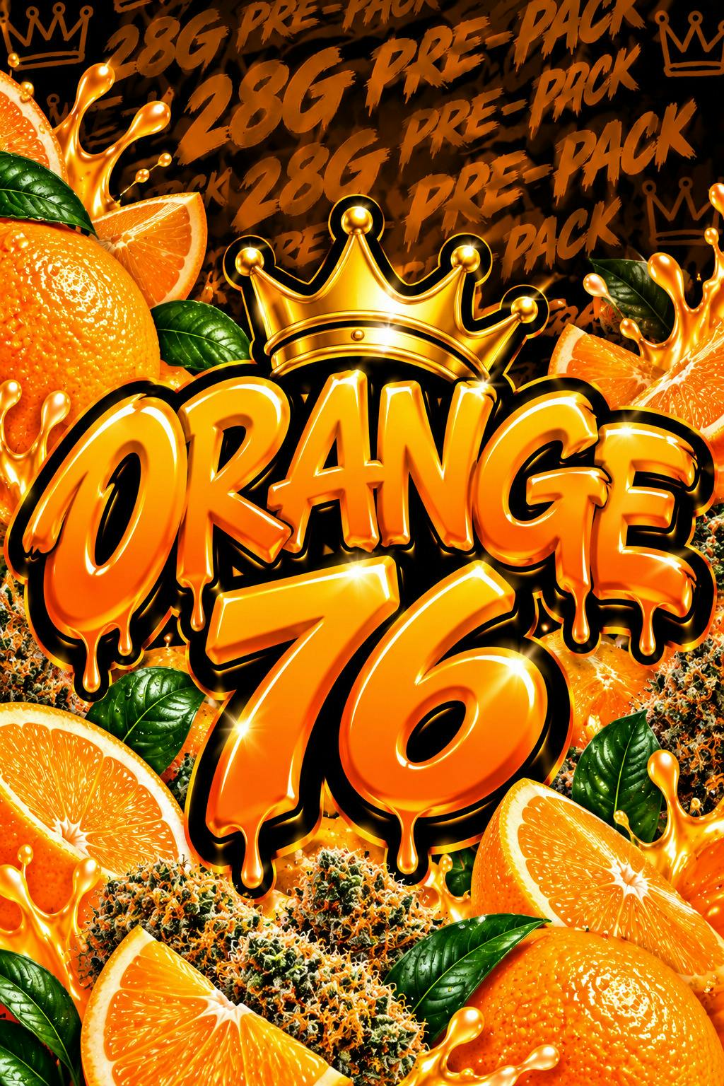 QUALITY CANNABIS | PRE-PACK 28G | ORANGE 76 cannabis product