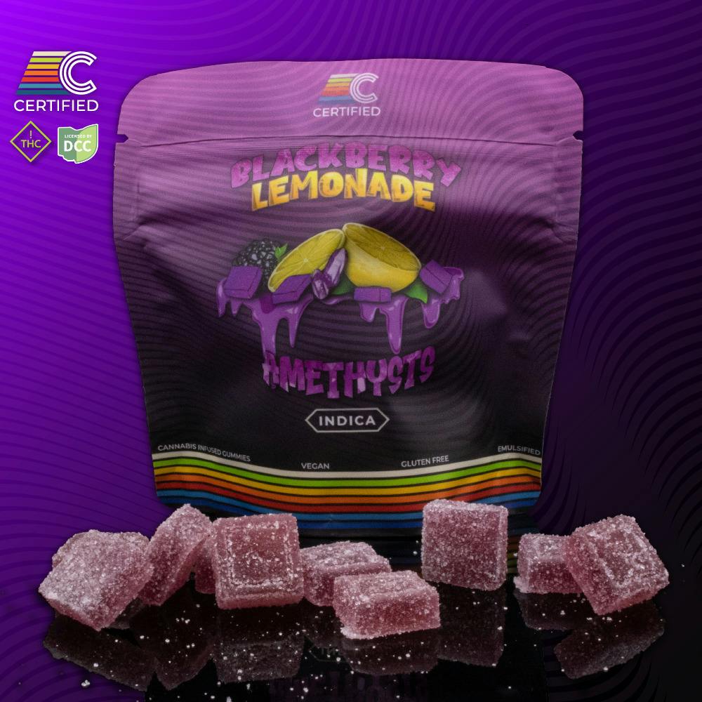 Blackberry Lemonade Amethysts 110mg (Indica) | Certified Cultivators