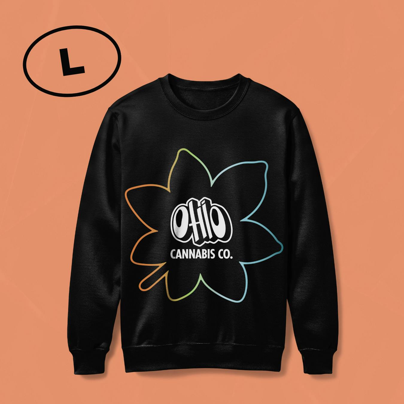 Ohio Cannabis Co. Branded Crewneck Sweatshirt - Large