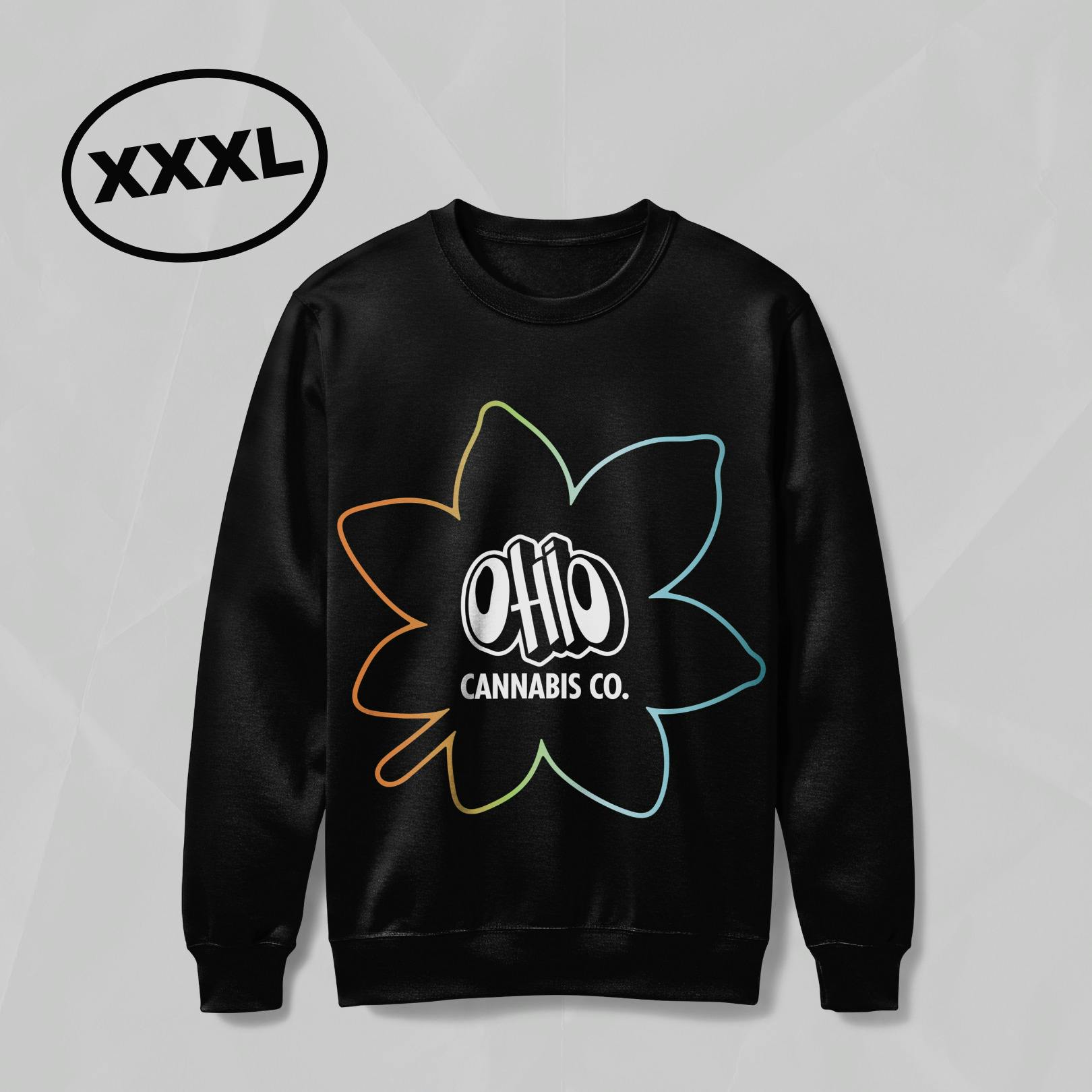 Ohio Cannabis Co. Branded Crewneck Sweatshirt - 3XL