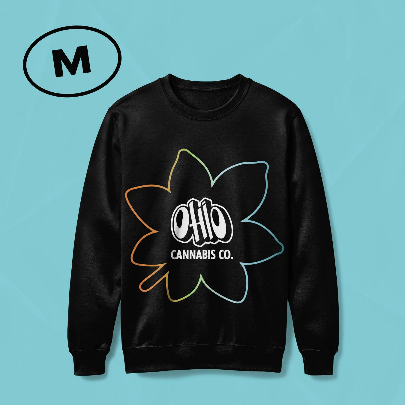 Ohio Cannabis Co. Branded Crewneck Sweatshirt - Medium