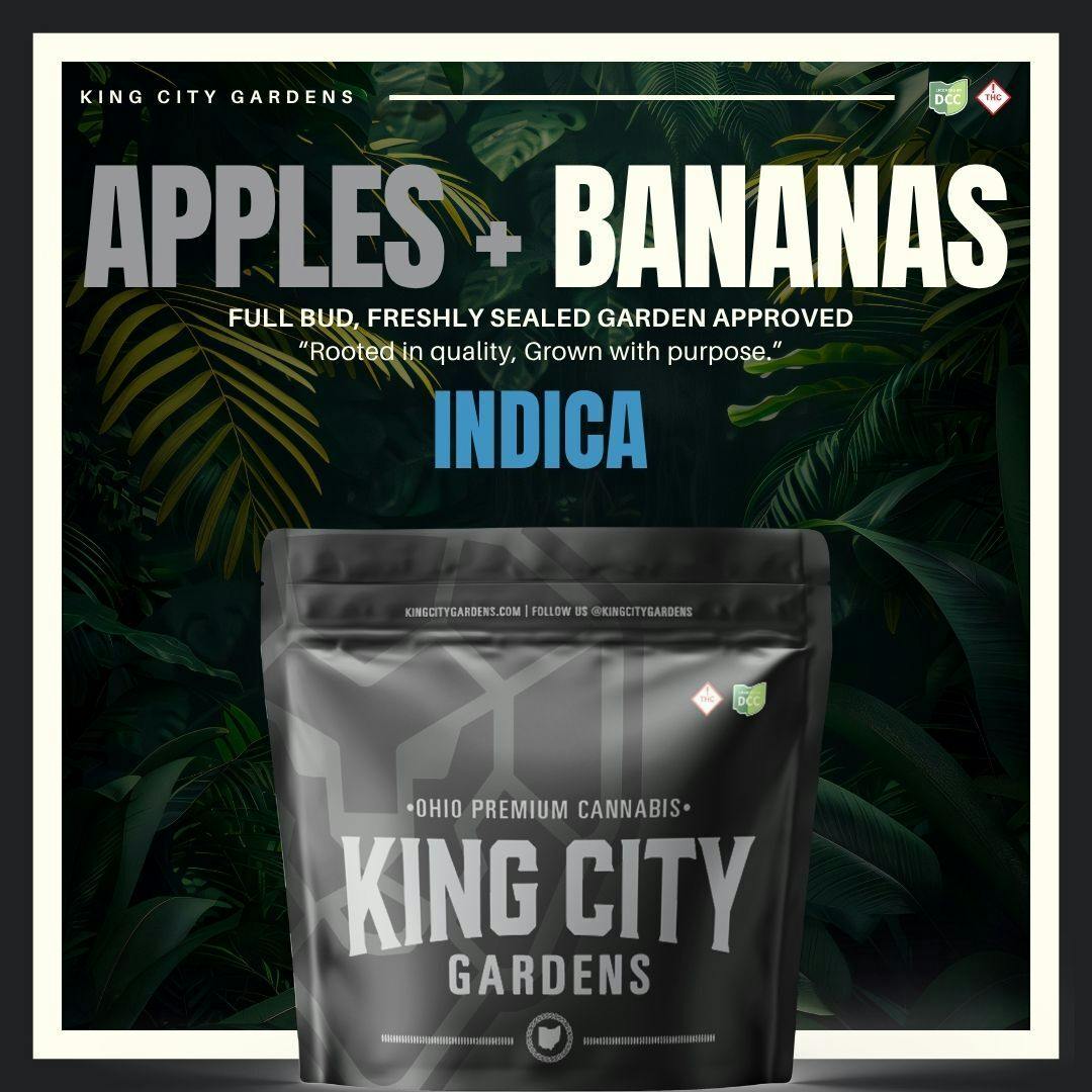 Apples and Bananas Smalls 2.83g (Indica) | King City Gardens