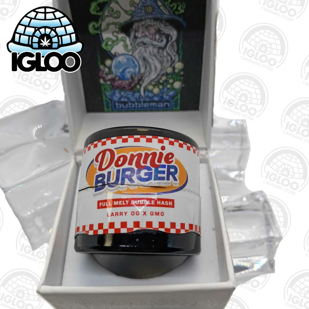 Bubbleman | Bubble Hash | Donnie Burger (1g)